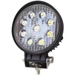 Pracovní světlo LED 10-30V/27W rozptylné, průměr 115x38mm