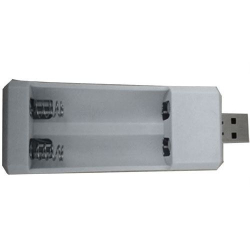 Nabíječka 2xAA/AAA, napájení USB