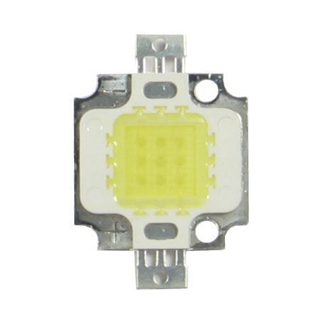 LED 10W Epistar, denní bílá 4000K, 950lm/300mA, 120°, 26-28V