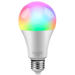 LED žárovka wifi smart TUYA RGB E27 10W, AS-Q9