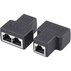 Modulární rozbočení RJ45 LAN Ethernet 1x female/2x female