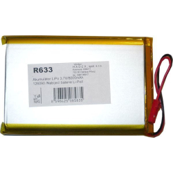 Akumulátor LiPo 3,7V/8000mAh 126090 /Nabíjecí baterie Li-Pol/