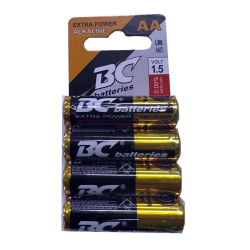 Baterie BC batteries 1,5V AA(LR6) alkalická, balení 4ks