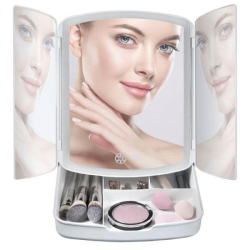 Osvětlené kosmetické led make-up zrcátko