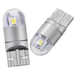 Žárovka LED T10 12V/1,5W bílá, 2xSMD3030