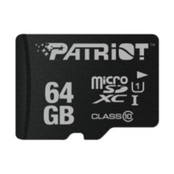 Paměťová karta PATRIOT micro SDHC 64GB UHS-I bez adaptéru