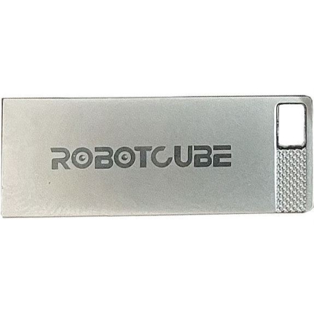 Robotcube mini flashdisk 32GB USB 2.0 stříbrný