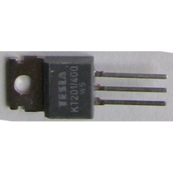 Tyristor KT201/400 400V/3A 20mA     TO220AB