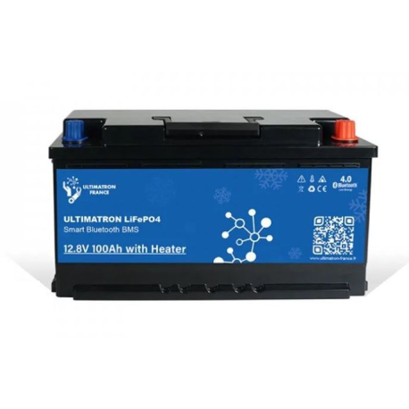 LiFePO4 akumulátor Ultimatron YX Smart BMS 12,8V/100Ah vyhřívaný