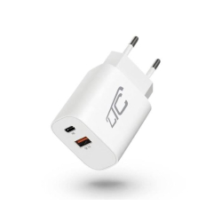 Napáječ, síťový adaptér 2x USB-C 20W PD QC 3,0 LTC