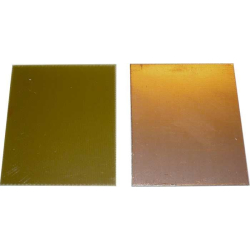 Cuprextit 50x60x1,5mm Cu-35um materiál FR-4