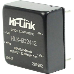 Spínaný zdroj Hi-Link DC-DC HLK-5D2412 24VDC/12VDC 417mA