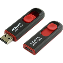 ADATA flashdisk 64GB USB 2.0 C008 černo/červená (potisk)