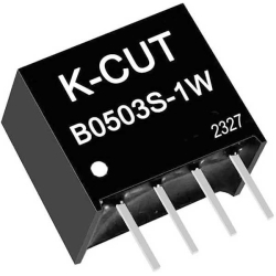 Napájecí zdroj DC-DC K-CUT B0503S-1W 5VDC / 3,3VDC izolovaný