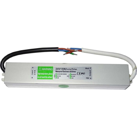 Zdroj - LED driver 24VDC/15W, IP67