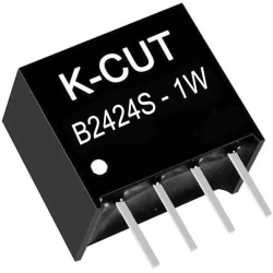 Napájecí zdroj DC-DC K-CUT B2424S-1W 24VDC / 24VDC izolovaný