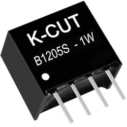 Napájecí zdroj DC-DC K-CUT B1205S-1W 12VDC / 5VDC izolovaný