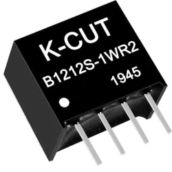 Napájecí zdroj DC-DC K-CUT B1212S-1W 12VDC / 12VDC izolovaný