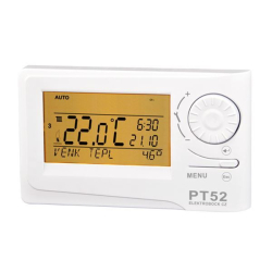 Inteligentní  termostat PT52 s OpenTherm, Elektrobock