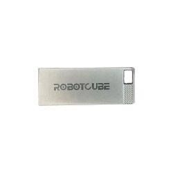 Robotcube mini flashdisk 64GB USB 2.0 stříbrný