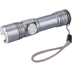 Svítilna 280lm, zoom, USB nabíjení, XPE LED EXTOL LIGHT