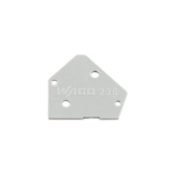 WAGO 236-100 bočnice pro 236 šedá