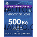 PlayStation Live Cards Hang CZK500/CZE