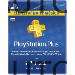 PlayStation Plus Card Hang 365 Days/CZE