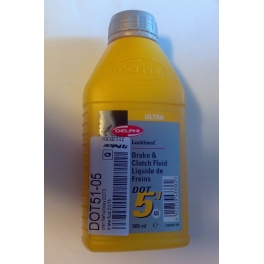 brzdová kapalina - 0,5l DOT 5