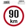 SHERON Samolepka - 90 km/h