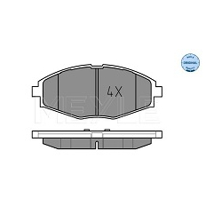 Sada předních brzdových destiček MEYLE Daewoo Matiz, Lanos, Chevrolet Spark  96316582