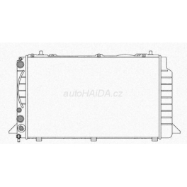 Chladiè vody Audi 80 (B3 Coupe, B4) 1,6 2,0