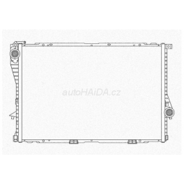 Chladiè vody BMW 5 E39 520i 525i 535i automat, 7 E38 735i automat