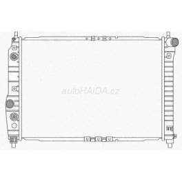 Chladiè vody Daewoo Kalos 1,4, Chevrolet Aveo 03-06 1,4 (s klimatizací)