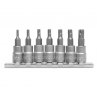 Sada bitů 1/4\" 7 ks TS10-TS40 torx