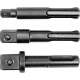 Sada adaptérů SDS+ 1/4\", 3/8\", 1/2\"