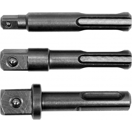 Sada adaptérů SDS+ 1/4\", 3/8\", 1/2\"