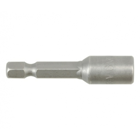 Nástavec magnetický 1/4\" 6 x 48 mm CrV blistr