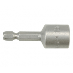 Nástavec magnetický 1/4\" 13 x 48 mm CrV blistr