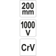 Kleště kombinované 200mm VDE (1000V)