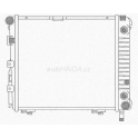 Chladiè vody 410x370x34mm Mercedes W124 E220, 220E Automat