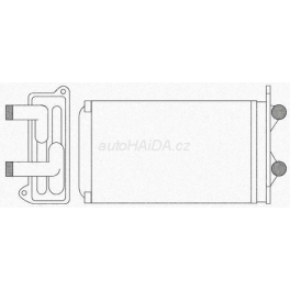 Radiátor topení VW T4 - doplòkový
