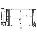 Chladiè, chlazení motoru HELLA BMW 3 E36 316i 318i E36 320i, 5 E34 520i 525i