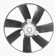 Ventilátor bez krytu/podpěry VW Golf III, Vento, Golf IV, Passat B3, B4, Corrado