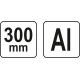 Tesařský trojúhelník hliníkový 300mm