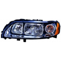 Hlavní černý reflektor TYC H7+H9 Volvo S60 (RS) od r.2004  - levý