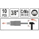 Sada vytahováků stržených šroubů 10ks