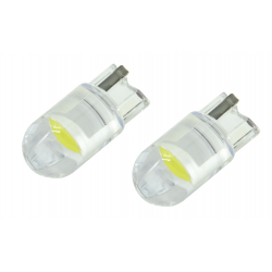 Žárovka 1LED COB  12V  T10  bílá  2ks