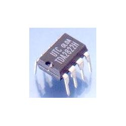 TDA2822 - nf zesilovač 2x0,65W, DIL8, SUM