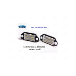 LED osvětlení SPZ Ford Mondeo 2000 - 2007